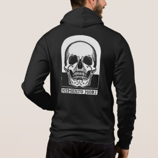 Mannen Memento Mori Full-Zip Hoodie