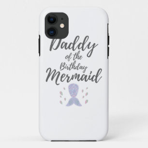 Mannen Merdad Birthday party Mermaid Dad Gift iPhone 11 Hoesje