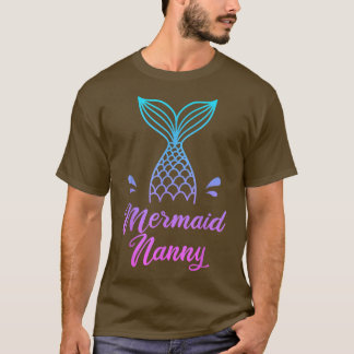 Mannen Mermaid Nanny, Mermam Security Apparel Ital T-shirt