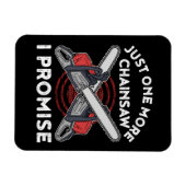 Mannen met houtwaren magneet (Horizontaal)