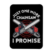 Mannen met houtwaren magneet (Verticaal)