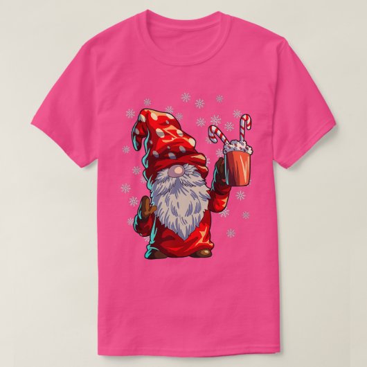 Mannen met kerstgrint t-shirt (Design voorkant)
