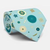 Mannen met prachtige Diatomen Stropdas (Opgerold)