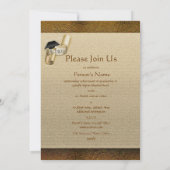 Mannen met schroefdop voor peulvruchten kaart (Achterkant)