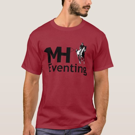 Mannen MH Eventing shirt (Voorkant)