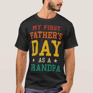 Mannen Mijn eerste vaderdag als opa Oost 2021 Fi T-shirt