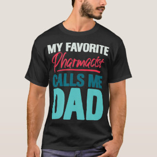 Mannen mijn favoriete apotheker noemt me papa Funn T-shirt