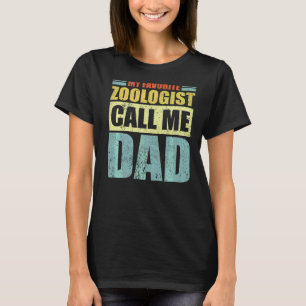 Mannen mijn favoriete bioloog noemt me vaders vade t-shirt