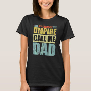 Mannen mijn favoriete blog noemt me pap Vaderdag T-shirt