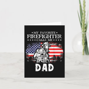 Mannen mijn favoriete brandweerman noemt me pap br kaart