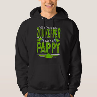 Mannen Mijn favoriete dierentuin bezoekt mij appel Hoodie