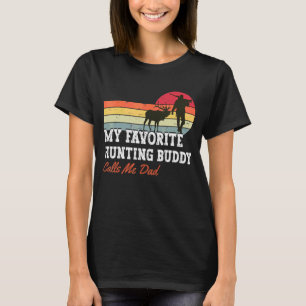 Mannen mijn favoriete jachtboeddy noemt me pap Vin T-shirt