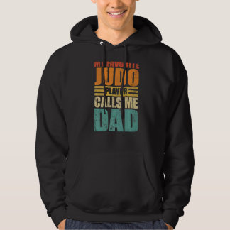 Mannen Mijn favoriete judospeler noemt me vader va Hoodie