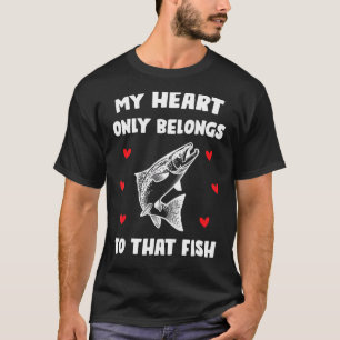 Mannen mijn hart behoort alleen tot die Valentijn" T-shirt