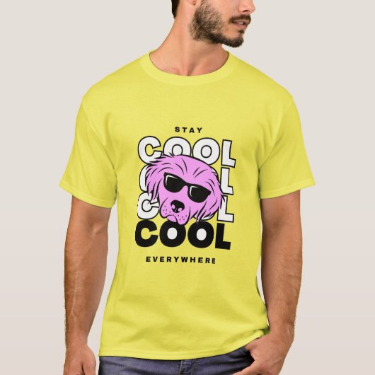 Mannen Mijn Hond Denkt Im Cool T Shirt Funny Sarca (Voorkant)