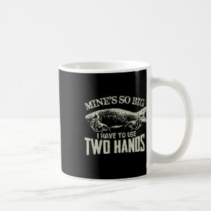 Mannen  mijnen zo groot dat ik twee handen moet ge koffiemok