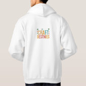 Mannen mode design hoodie jacket (Achterkant)
