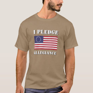 Mannen Mode Novelty I PLEDGE ALLEGIANCE T-shirt