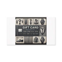 Mannen Mode Store Gift Kaart – Het perfecte cadeau