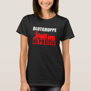 Mannen model Bloedgroep H0 Positief model B T-shirt