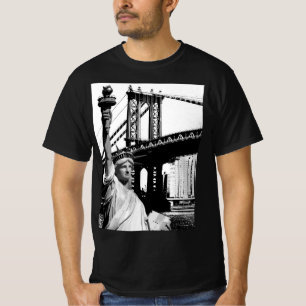 Mannen moderne T - shirts Vrijheidsbeeld Nyc New Y
