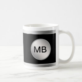 Mannen Monogram koffie Koffiemok