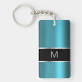 Mannen monogram Sleutelhanger (Voorkant)