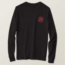 Mannen monogrammen linkerborst