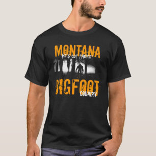 Mannen Montana Bigfoot T-Shirt