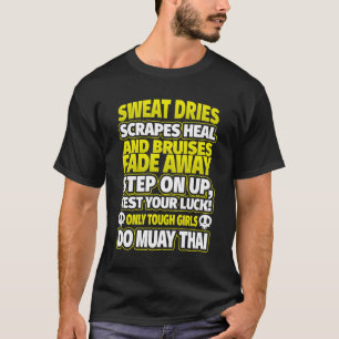 Mannen Muay Thai Fighter Tough Guys Muay Thai T-shirt