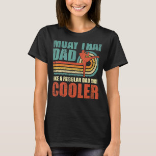 Mannen muay thai papa als een gewone papa, maar ko t-shirt