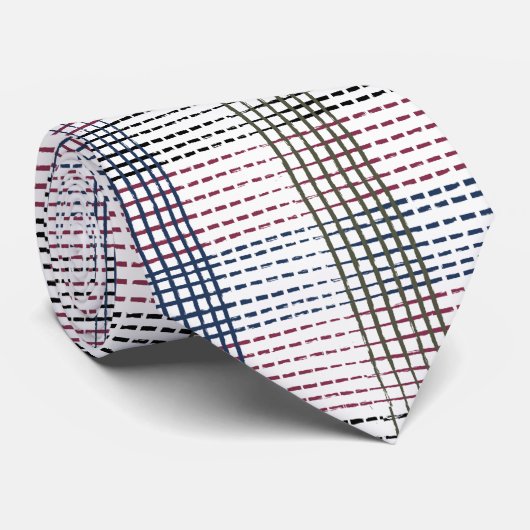 Mannen Multir Striped Stropdas (Opgerold)