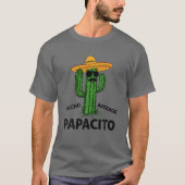 Mannen Nacho Gemiddelde Papacito | Papa Cinco De M T-shirt (Voorkant)