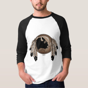 Mannen Native Art Jersey Metis Wildlife Shirt Gift