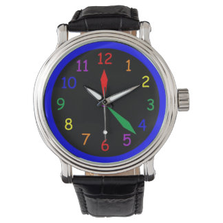 Mannen Neon Face Watch Horloge