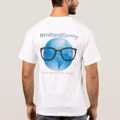 Mannen Nerd Herd Runace Shirt (Achterkant)