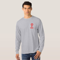 Mannen nog steeds hier T-shirt met lange mouwen