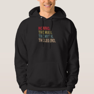 Mannen nonno het Man de mythe de legende opa vet Hoodie