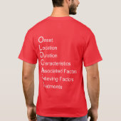 Mannen O.L.D.C.A.R.T. T-shirt (Achterkant)