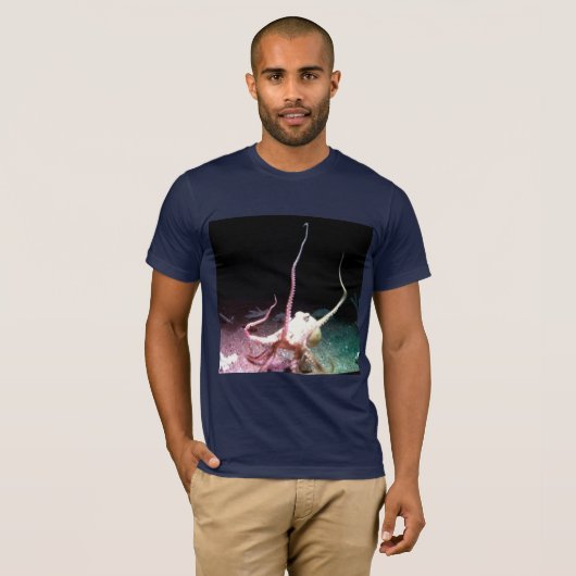 Mannen octopus shirt (Voorkant volledig)
