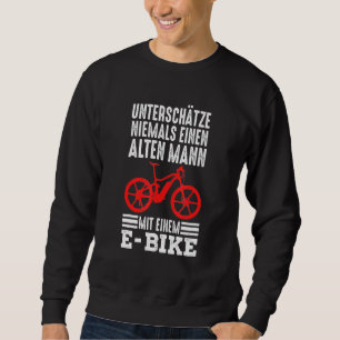 Mannen onderkennen nooit een oud Man met E Bike Trui