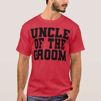 Mannen oom van de groom, grappige familieband, Ba T-shirt