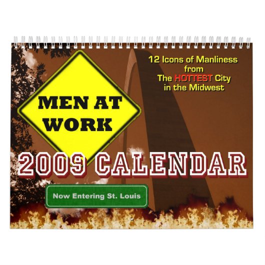 Mannen op het werk - Agenda 2009 Kalender (Hoes)