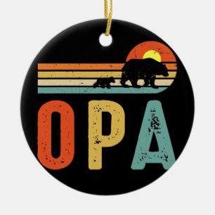Mannen Opa-Beer Mannen Retro Beer Decor Keramisch Ornament