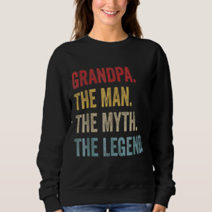 Mannen opa het Man de mythe de legendarische vader Trui