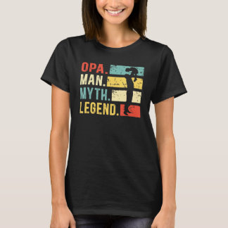 Mannen opa Man mythe legende vader T-shirt