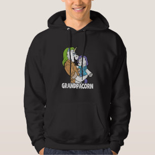Mannen opa opa opa unicorn pa F Hoodie