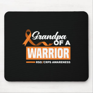 Mannen opa van een Warrior Support supporter RSD C Muismat