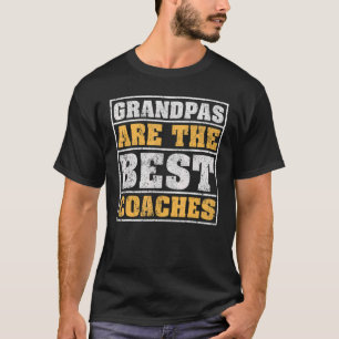 Mannen opa zijn de Beste coaches opa T-shirt