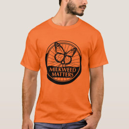 Mannen Oranje Shirt B/W Logo